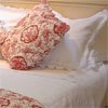 White Scalloped Mediterranean Bedcover - Double