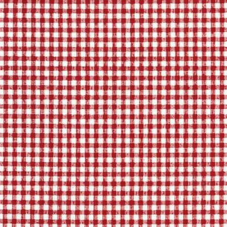 Red Gingham Oilcloth