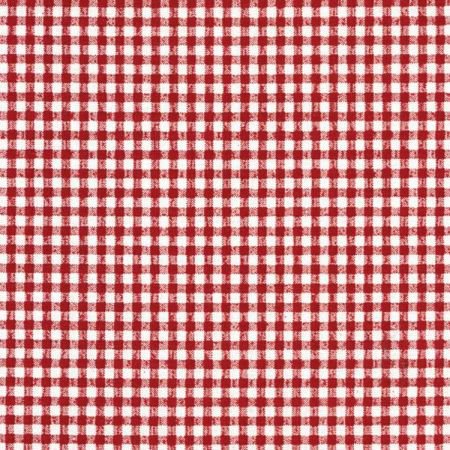 Red Gingham Oilcloth