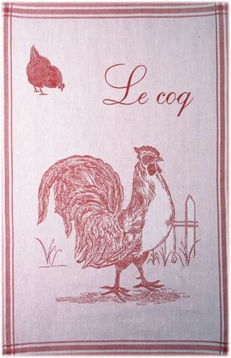 French Tea towel - Le Coq