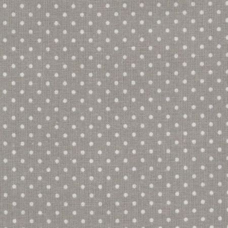 Grey Small Dot Oilcloth
