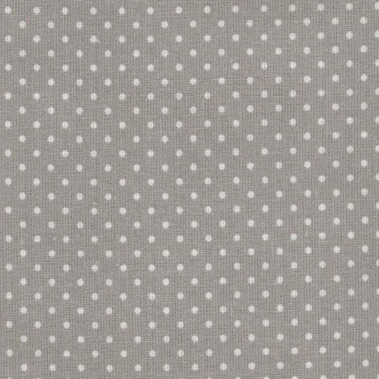 Grey Small Dot Oilcloth French Style Oilcloth