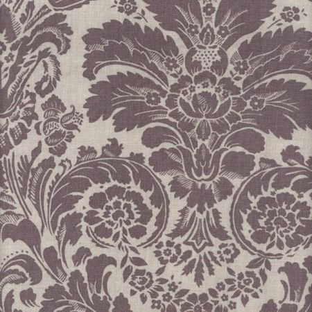 Lavender Damask Oilcloth