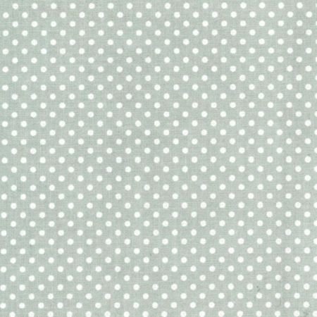 Sage Small Dot Oilcloth Tablecloth