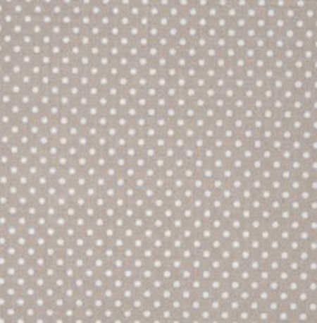 Latte Small Dot Oilcloth Tablecloth - Polka Dot Oilcloth