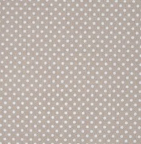 Latte Small Dot Oilcloth Tablecloth - Polka Dot Oilcloth