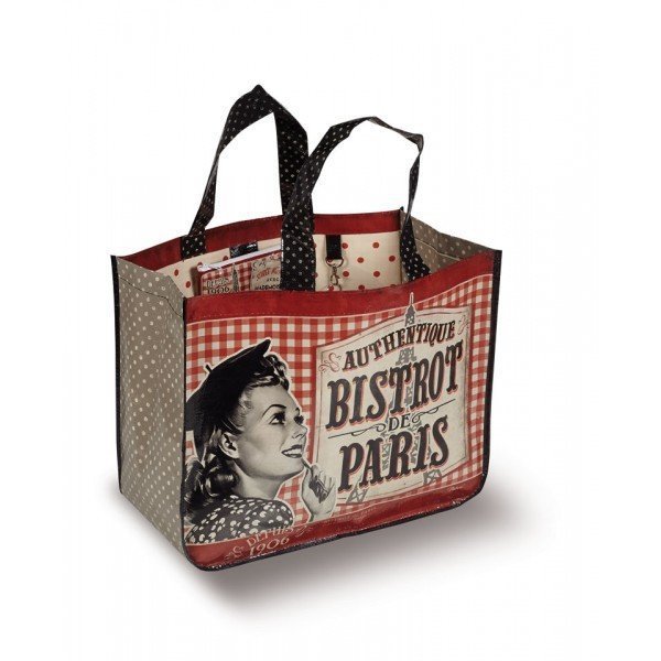 French Shopping Bag - Bistrot de Paris - French Gifts