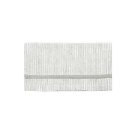 Grey Ticking Table Runner