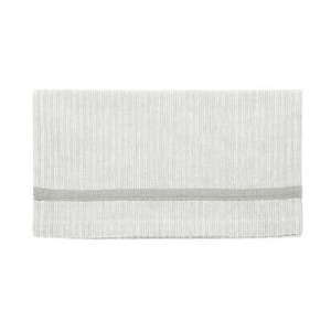 Grey Ticking Table Runner