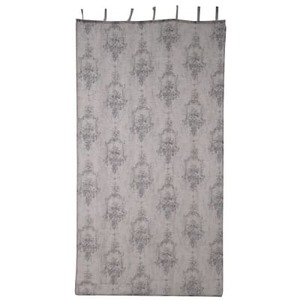 Linen Voile Curtain - Toile de Jouy