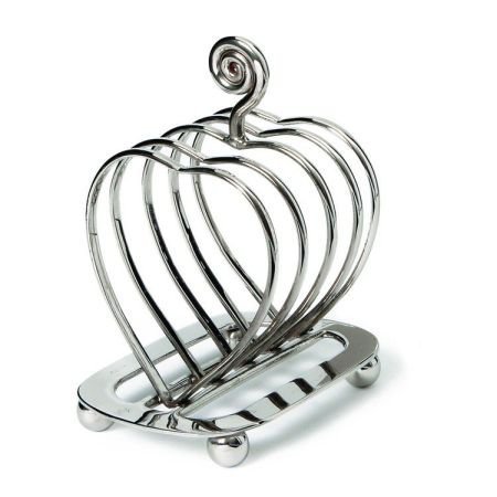 Heart Design Toast Rack