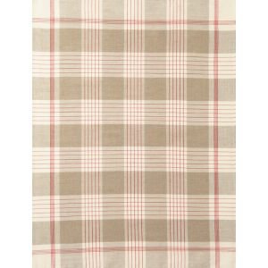 French Linen Rich Tea towel - Red and Linen Large Check French Linen Rich Tea towel - Red and Linen Large Check
