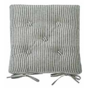 Grey chair pads with ties hotsell