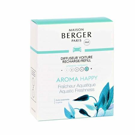 Pack of Two Maison Berger Aquatic Freshness Car Diffuser Refills