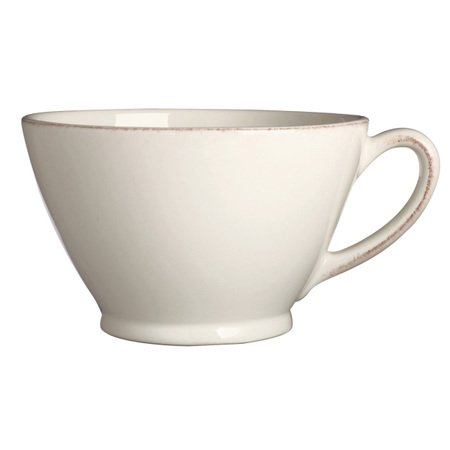 Large Ceramic Bowl Mug- Cream