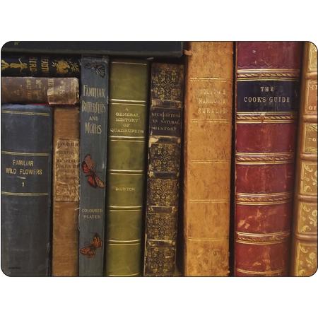 Set of 6 Library book Placemats