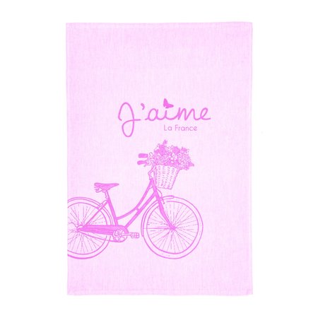 French J`Aime Tea Towel