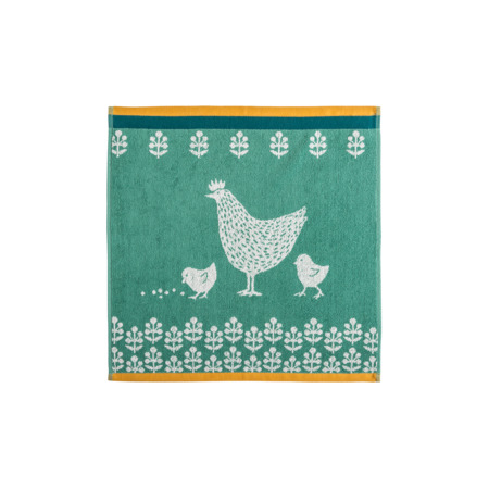 Les Poulets Terry Kitchen Towel