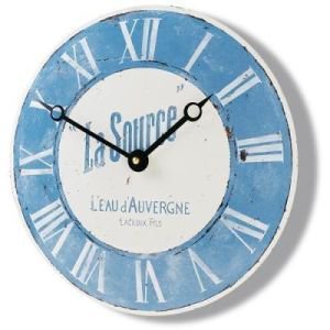 La Source Enamel Clock 36cm