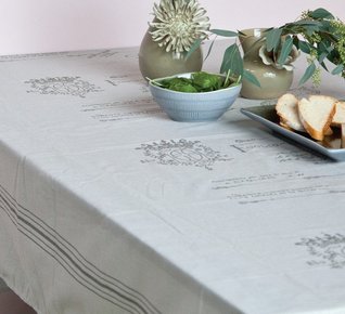 French Oil Cloth Fabric and Tablecloth | La Maison Bleue